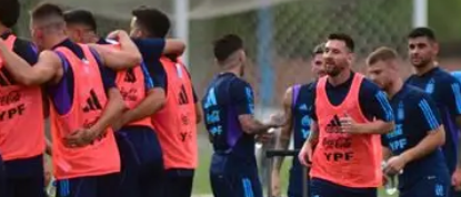 Último baile en Ezeiza: la emotiva práctica final de Messi